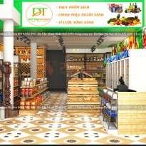 Thiết kế siêu thị mini Duy Thái Pro Mart – Anh Tùng